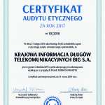Certyfikat KPF